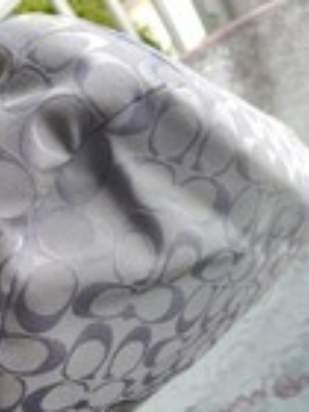 Coach F15083 Medium Vintage Lynn Soho Hobo – Lavender Signature C + Rare Scarf - Picture 3 of 11